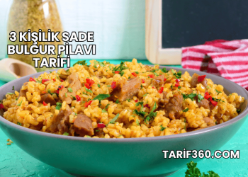 3 Kişilik Sade Bulgur Pilavı Tarifi