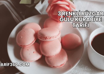 3 Renkli Rüzgar Gülü Kurabiye Tarifi