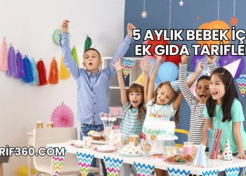 5 Aylık Bebek İçin Ek Gıda Tarifleri