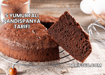 5 Yumurtalı Pandispanya Tarifi