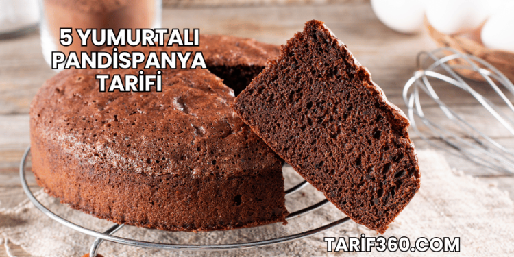 5 Yumurtalı Pandispanya Tarifi