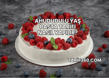 Ahududulu Yaş Pasta Tarifi Nasıl Yapılır?