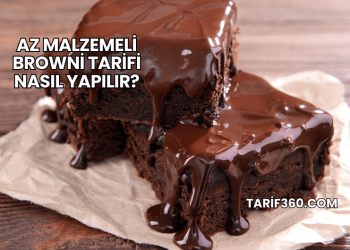 Az Malzemeli Browni Tarifi Nasıl Yapılır?