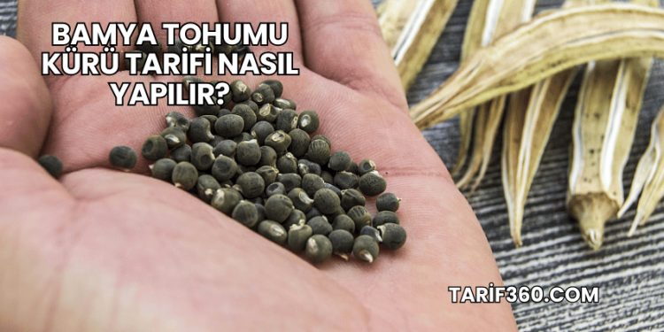 Bamya Tohumu Kürü Tarifi Nasıl Yapılır?
