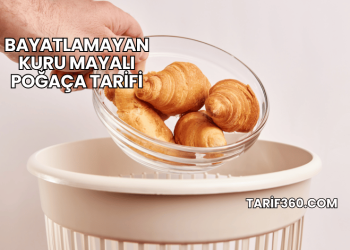 Bayatlamayan Kuru Mayalı Poğaça Tarifi