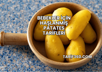 Bebekler İçin Haşlanmış Patates Tarifleri