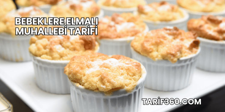 Bebeklere Elmalı Muhallebi Tarifi