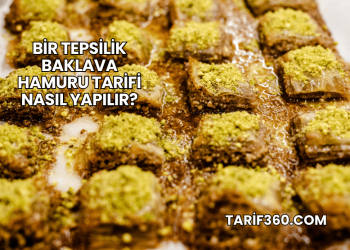 Bir Tepsilik Baklava Hamuru Tarifi Nasıl Yapılır?