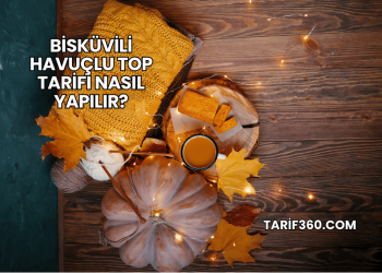 Bisküvili Havuçlu Top Tarifi Nasıl Yapılır?