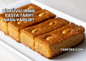 Bisküvili İrmik Pasta Tarifi Nasıl Yapılır?