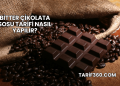 Bitter Çikolata Sosu Tarifi Nasıl Yapılır?