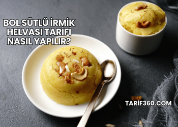 Bol Sütlü İrmik Helvası Tarifi Nasıl Yapılır?