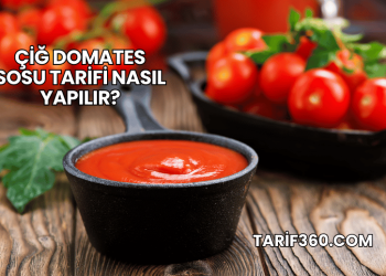 Çiğ Domates Sosu Tarifi Nasıl Yapılır?