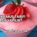 Çilekli Mus Tarifi Nasıl Yapılır?