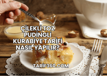 Çilekli Toz Pudingli Kurabiye Tarifi Nasıl Yapılır?