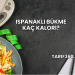 Ispanaklı Bükme Kaç Kalori?