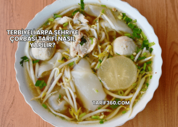 Terbiyeli Arpa Şehriye Çorbası Tarifi Nasıl Yapılır?