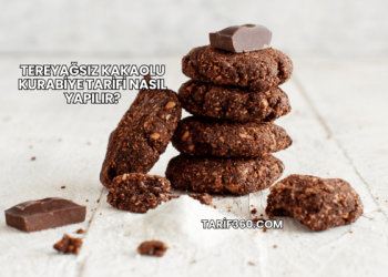 Tereyağsız Kakaolu Kurabiye Tarifi Nasıl Yapılır?
