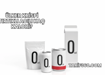 Ülker Krispi Tırtıklı Acılı Kaç Kalori?