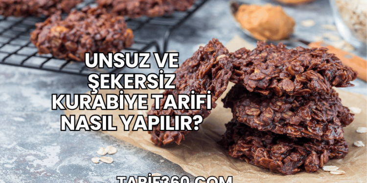 Unsuz ve Şekersiz Kurabiye Tarifi Nasıl Yapılır?