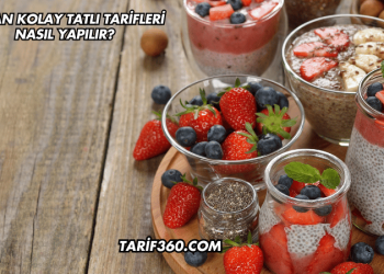 Vegan Kolay Tatlı Tarifleri Nasıl Yapılır?
