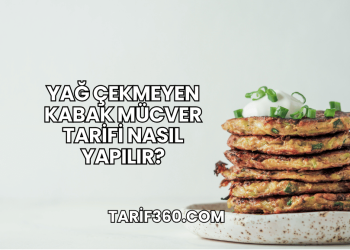 Yağ Çekmeyen Kabak Mücver Tarifi Nasıl Yapılır?