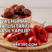 Yaş Hurma Tatlısı Tarifi Nasıl Yapılır?