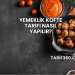 Yemeklik Köfte Tarifi Nasıl Yapılır?