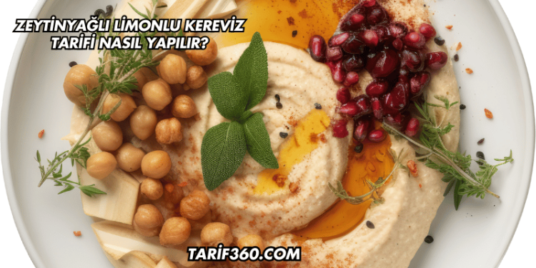 Zeytinyağlı Limonlu Kereviz Tarifi Nasıl Yapılır?