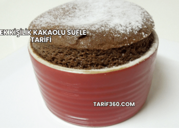 Tek Kişilik Kakaolu Sufle Tarifi