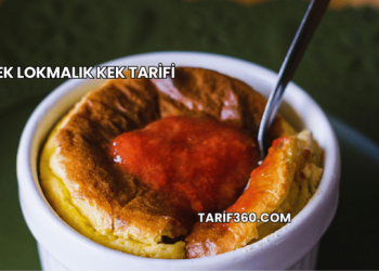 Tek Lokmalık Kek Tarifi