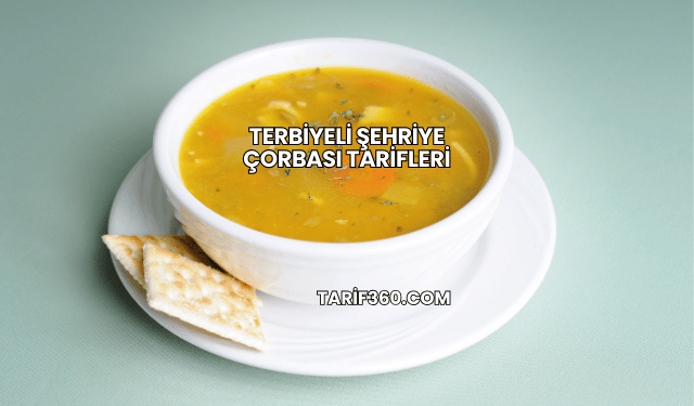 Terbiyeli Şehriye Çorbası Tarifleri
