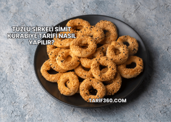 Tuzlu Sirkeli Simit Kurabiye Tarifi Nasıl Yapılır?