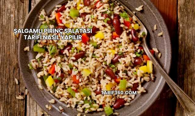 Şalgamlı Pirinç Salatası Tarifi Nasıl Yapılır