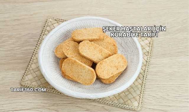 Şeker Hastaları İçin Kurabiye Tarifi