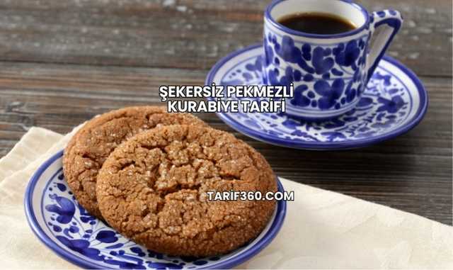 Şekersiz Pekmezli Kurabiye Tarifi