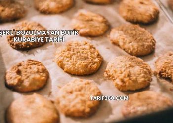 Şekli Bozulmayan Butik Kurabiye Tarifi