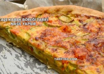 Taze Kabak Böreği Tarifi Nasıl Yapılır