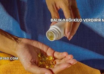 Balık Yağı Kilo Verdirir mi?