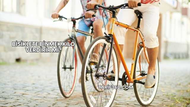 Bisiklete Binmek Kilo Verdirir mi?