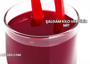 Şalgam Kilo Verdirir mi?