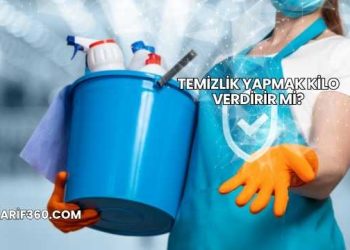 Temizlik Yapmak Kilo Verdirir mi?